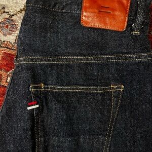 Tanuki Z0830FU 14oz “FUUMA” Selvedge Street Tapered Jeans 34x30